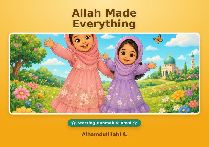 Cover of Allah Made Everything, starring Rahmah and Amal